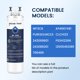 thumbnail image 3 of Filtro de agua Glacier Fresh WF3CB para refrigerador, paquete de 3, 3 of 8