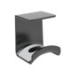 thumbnail image 1 of Soporte Para Colgar Auriculares, Accesorios Para Juegos De PC, DJ, Gancho Adhesivo Para Auriculares, Negro Con Parte Superior Plana, 1 of 3
