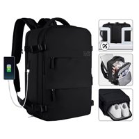 Mochila De Viaje Luxgear Nomadlife Impermeable Cabina - Negro