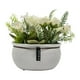 thumbnail image 1 of Planta Artificial Macetero Ceramica Blanco Arreglo Floral blanco, 1 of 6