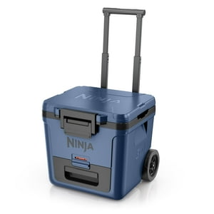 Cooler Ninja Frostvault 30 L Con Ruedas Y Zona Seca Azul Fb230Bl