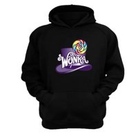 Genérico - Polerón Canguro Wonka Negro Talla S Unisex