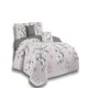 thumbnail image 1 of Quilt De Verano 2 Plazas Diseño Flores Gris, 1 of 4
