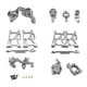thumbnail image 2 of 6Pcs 1/14 Escala RC Juego De Piezas De Repuesto Para 1/14 Wltoys 144001 Titanio, 2 of 5