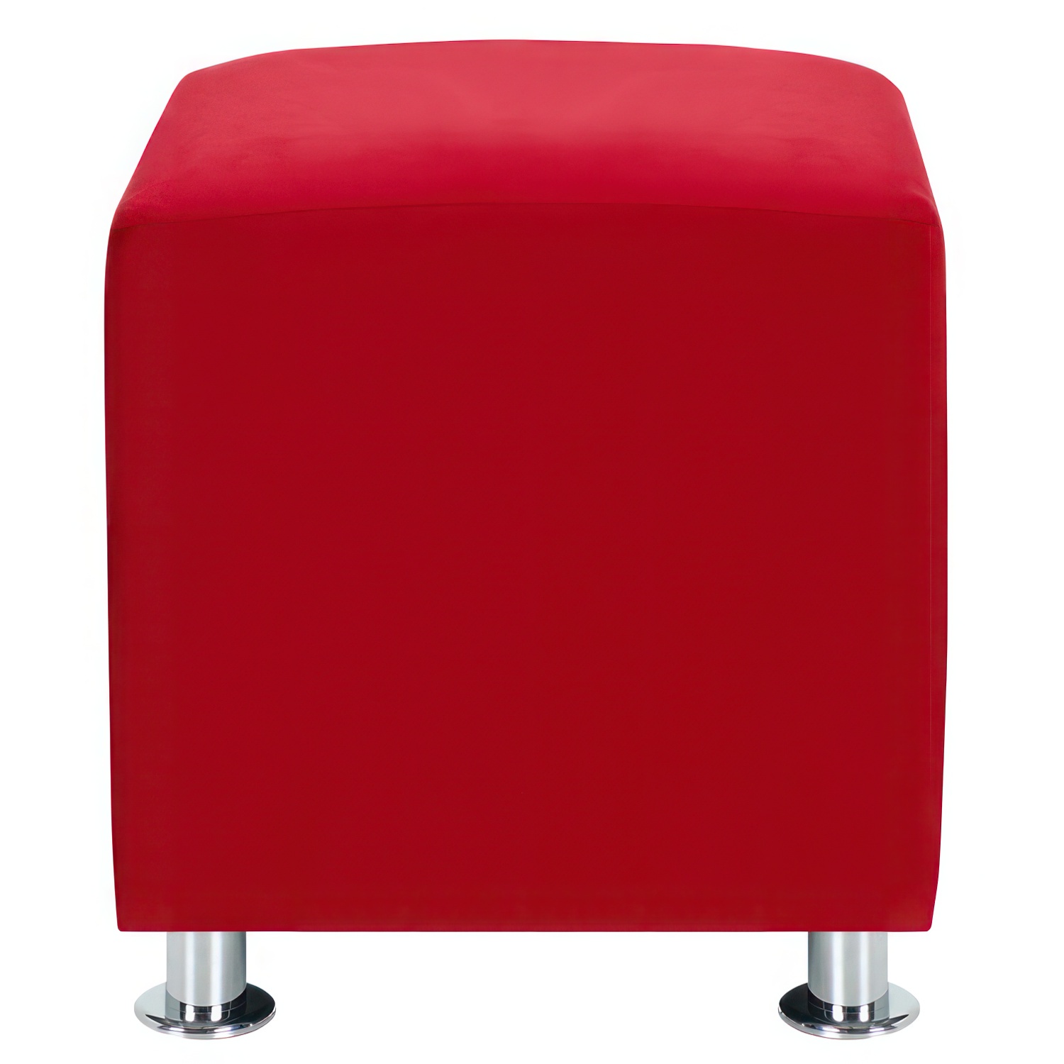 Bodevir - Pouf Cali 1C Felpa 12 Rojo
