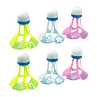 Ioensy - 6 Piezas De Volantes De Bádminton, Pelotas De Bádminton Para Entrenamiento, Entretenimiento Y Partidos