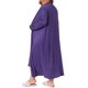 thumbnail image 3 of Agnes Orinda Conjunto de Bata y Camisón de Talla Grande para Mujer con Tirantes Finos Ropa de Dormir Suave de Largo Completo 1X Púrpura, 3 of 6