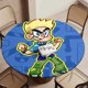 thumbnail image 5 of Johnny Test theme Fitted Round Tablecloths Elastic Edged Table Covers Waterproof Table Cloth For Kitchen Holiday Party Tables Decor 120cm, 5 of 6