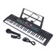 thumbnail image 3 of Teclado Piano Instrumento Juguete Música Teclado Electrónico Para Aprendizaje Al Aire Libre, 3 of 5