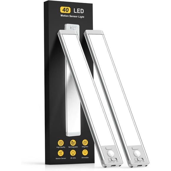 Luz Bajo Mueble MCGOR GLSC010 10 40 LED Sensor Movimiento