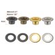thumbnail image 2 of Uxcell 400Pcs Kit de Ojales Pequeños de Metal 4mm/1/6" Agujero para Proyectos DIY, 2 of 7