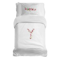 Tuyo Print - Cubreplumón Transición Letras Vintage Y