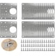 thumbnail image 2 of Kit De 8 Placa Reparación Bisagras Para Gabinete Armarios, 2 of 9