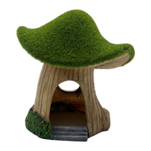 Ioensy - Adorno De Paisaje Escondite De Casa De Setas De Acuario Para Reptiles De Mesa Estilo A