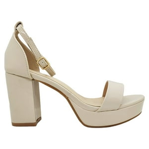 Sandalias De Fiesta Hualunaote Beige | T2119 - Talla 38