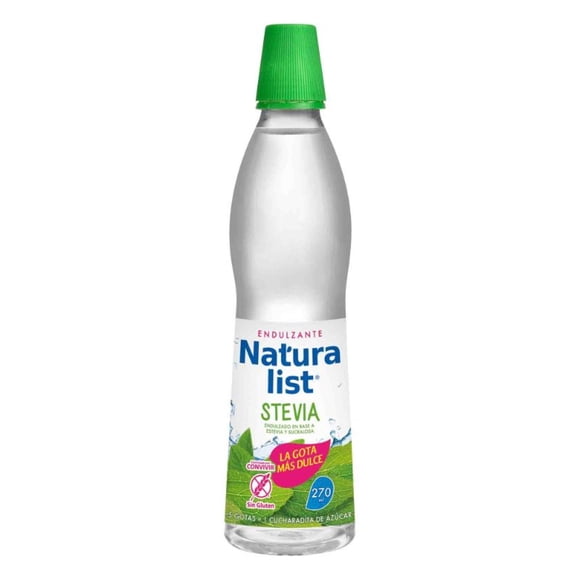 Endulzante Líquido Stevia Botella, 270 ml