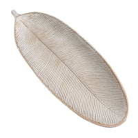 Oem - Bandeja De Frutas Verduras Frutero Centro Mesa Hoja 40X14Cm 1