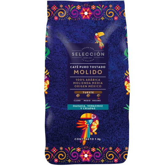 Café Grano Molido Blend Bolsa 1 kg Selección