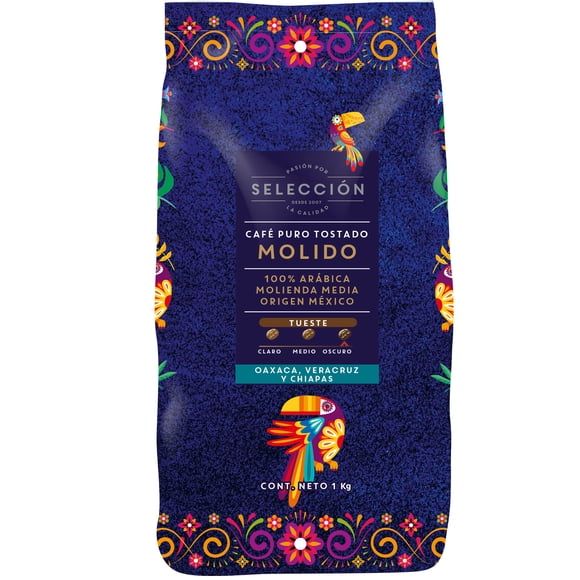 Café Grano Molido Blend Bolsa, 1 kg