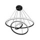 thumbnail image 1 of Lámpara de techo colgante led triple aro 80w multicolor, 1 of 3