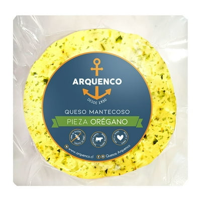 Queso Mantecoso Orégano Minipieza Trozado 500 G Arquenco