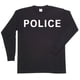 thumbnail image 1 of Camiseta Fox Outdoor Products Police de manga larga negra, 1 of 1