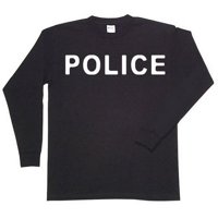 Camiseta Fox Outdoor Products Police De Manga Larga Negra