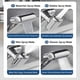 thumbnail image 2 of Extensor de grifo CBDYWVR giratorio 1080° con rocío facial, color plata, 2 of 7