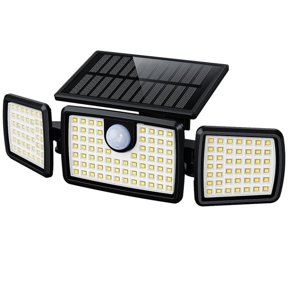 Luz solar de movimiento para terraza MIHANI 270° con sensor PIR y alta luminosidad