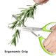 thumbnail image 4 of Tijeras HUNTER.DUAL de 5 cuchillas 22 cm Verde/Blanco, 4 of 8