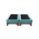 thumbnail image 2 of Base Dividida Cama Europea Super King 200x200 Cm Turquesa Felpa, 2 of 3