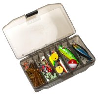 Magideal - 80X Accesorios De Pesca Artificiales Con Caja Cebos De Pesca Para Lubina Carpa Lago