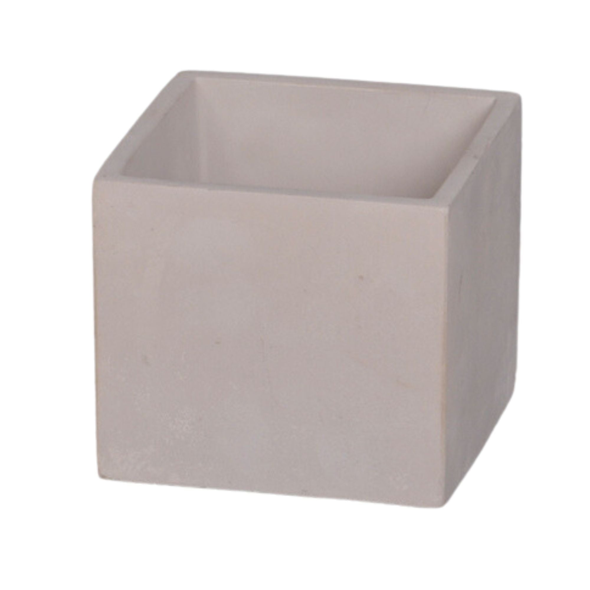Pottery - Maceta Cemento Cuadrada 12cm - 687