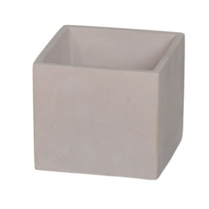 Pottery - Maceta Cemento Cuadrada 12Cm - 687