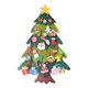 thumbnail image 3 of DIY Fieltro De árbol De Navidad Conjunto De Ornamentos Desmontables Gifting Gift Gift B., 3 of 5