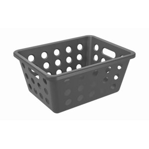 Coza - Cesta Organizadora One Pequeña 1,5 L Gris Grafito Gris