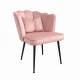 thumbnail image 1 of Sillon Corona C/Cojin Velvet Black - Rosado, 1 of 2