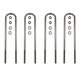 thumbnail image 1 of Kit de tornillos en U ICON trasero 19 para Ford F250/F350 SD de 2011 en adelante, 1 of 3