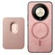 thumbnail image 5 of Funda de Cuero Magnética con Tarjetero para Honor X9B Cubierta Delgada Rosa, 5 of 5