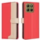 thumbnail image 1 of Funda Cartera con Bloqueo RFID para Motorola Moto G15 con Ranuras y Soporte Rojo, 1 of 5