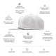 thumbnail image 2 of Gorra melin Coronado Hydro Blanca Resistente al Agua, 2 of 9