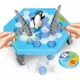 thumbnail image 2 of Juego para niños: rompe el hielo con pingüinos, protege el iceberg, atrapa a los pingüinos en el hielo, juego de mesa para romper el hielo, juguete para adultos, niños de 4 a 8 años con cubos de repue, 2 of 5