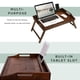 thumbnail image 4 of Bandeja para cama Rossie Home de bambú extragrande con soporte para celular, 4 of 6