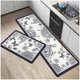 thumbnail image 1 of Set de 02 Alfombras para la cocina en Cuero Nappa mod05, 1 of 3