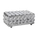 thumbnail image 1 of Caja De Joyería Rectangular Decoración Del Hogar Hermosa Caja De Joyería Acento Caja Decorativa Argent, 1 of 3
