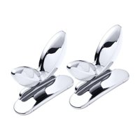 Magideal - Soporte De La Cubierta Del Asiento Del Inodoro, Herramientas De Elevación Del Soporte Del Asiento De La Manija, Accesorios De Baño De 2 Piezas, Manija Argén