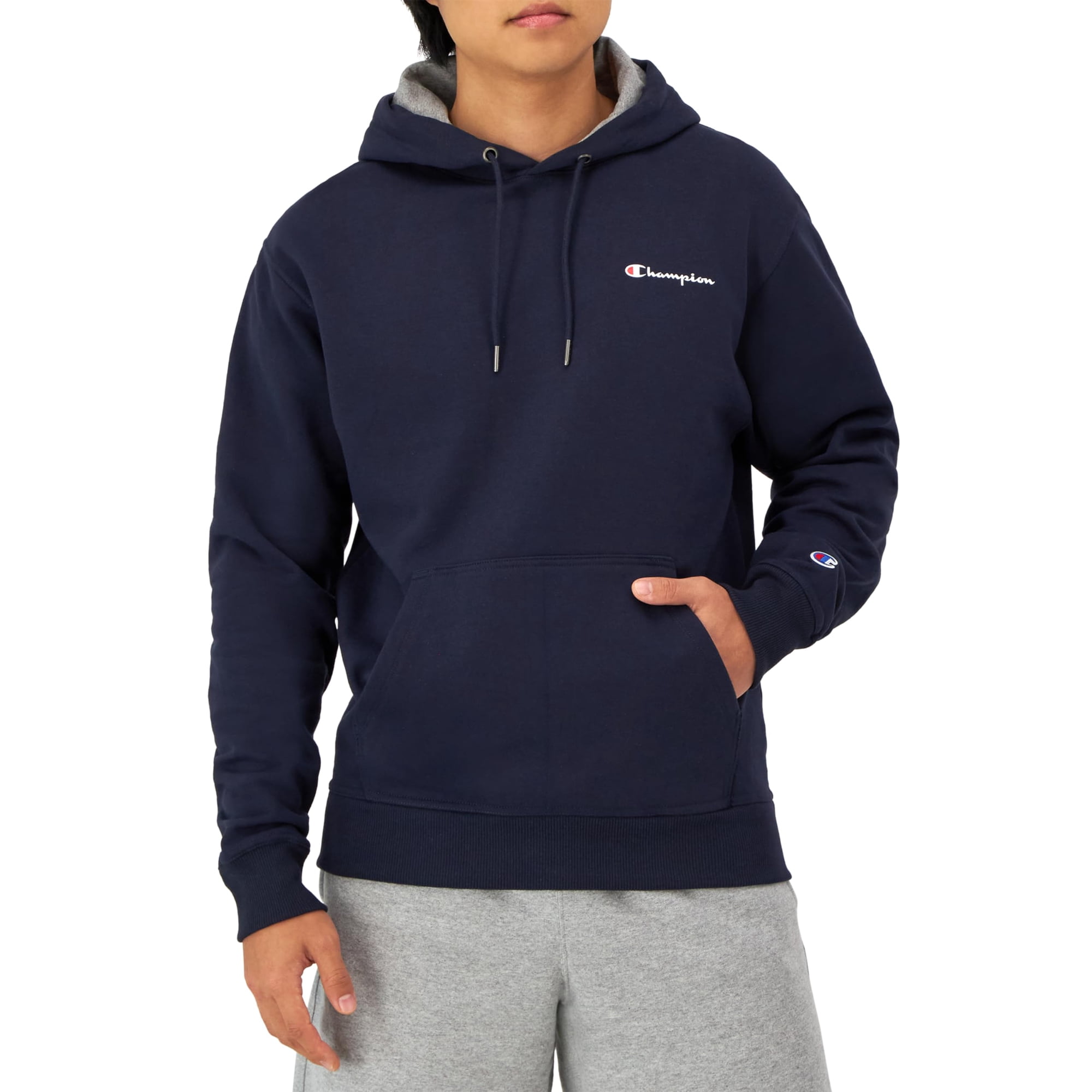 Sudadera Con Capucha Champion De Forro Polar Para Hombre, Cómoda