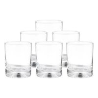 Disparo - Set 6 Vasos Bajos Manhatan Cristar Tragos 340 Ml