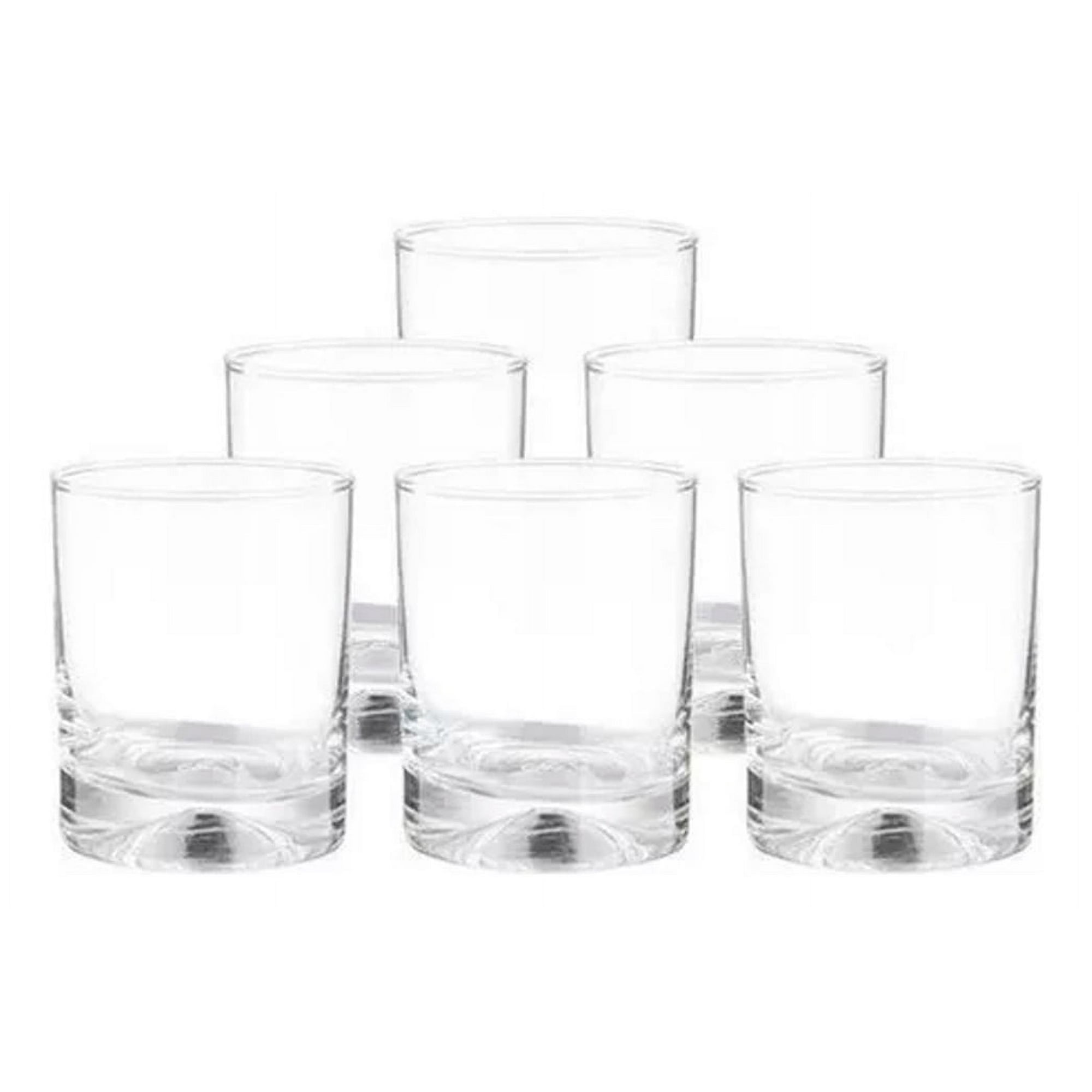 Disparo - Set 6 Vasos Bajos Manhatan Cristar Tragos 340 Ml