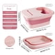 thumbnail image 3 of 1pc Portable Folding Mop Bucket, Foot Bath Massager, Space-saving Foot Wash Basin For Home Bathroom, Bathroom Accessories, 3 of 4